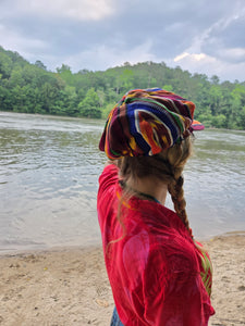 Rasta Tribal Rainbow Newboy Cap