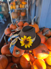 Load image into Gallery viewer, Fall Forest Green Fedora