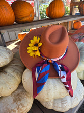 Load image into Gallery viewer, Wide Brimmed Autumn Fedora