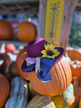 Load image into Gallery viewer, Burgundy Fall Fedora