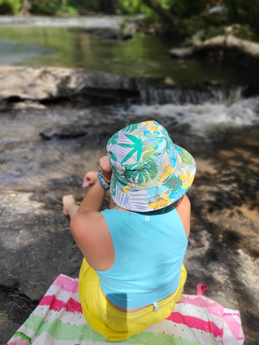 Tropical Turquoise Bucket Hat