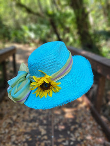 Turquoise Sunhat