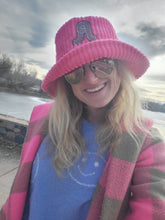 Load image into Gallery viewer, Pink Courdouroy Pretty Lights Hat