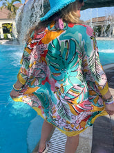 Load image into Gallery viewer, Tropical Jungle Kimono