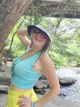 Load image into Gallery viewer, Tropical Brown Bucket Hat