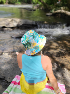 Tropical Turquoise Bucket Hat