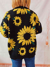 Load image into Gallery viewer, Sunflower Dropped Shoulder Long Sleeve Sweater