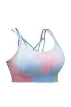 Load image into Gallery viewer, Tie-Dye  Double-Strap Sports Top