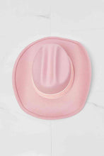 Load image into Gallery viewer, Fame Western Cutie Cowboy Hat in Pink