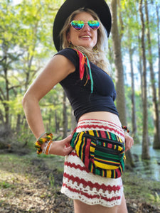 Handmade Guatemalan Reggae Fanny Pack