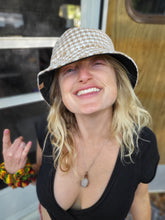 Load image into Gallery viewer, Checkered Gingham Wool Bucket Hat
