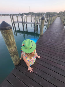 Green with Envy Straw Hat