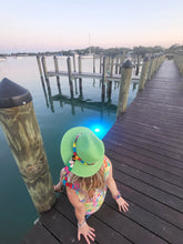 Load image into Gallery viewer, Green with Envy Straw Hat