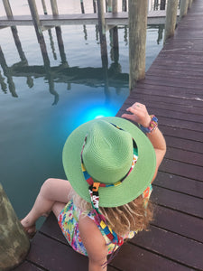 Green with Envy Straw Hat