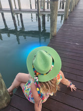 Load image into Gallery viewer, Green with Envy Straw Hat