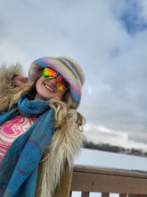 Load image into Gallery viewer, Pastel Bright Stripe Wide Brim