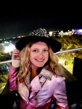Load image into Gallery viewer, Sparkle Rainbow Skittles Fedora