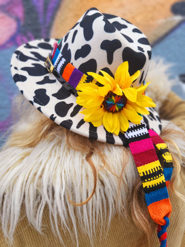 Rainbow Rodeo COWgurl Hat