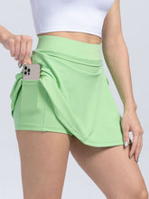Load image into Gallery viewer, Tied High Waist Active Shorts