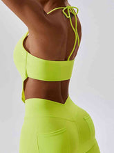 Load image into Gallery viewer, Yoga Halter Neck Sleeveless Tank Top