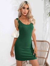 Load image into Gallery viewer, Scoop Neck Sleeveless Bodycon Dress