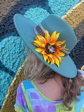 Load image into Gallery viewer, By the Seaside Wide Flat Brim