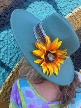 Load image into Gallery viewer, By the Seaside Wide Flat Brim