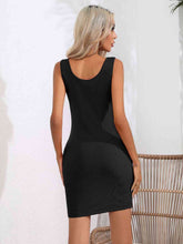 Load image into Gallery viewer, Scoop Neck Sleeveless Bodycon Dress
