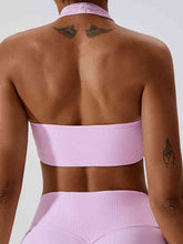 Load image into Gallery viewer, Halter Neck Sleeveless Cropped Tank Top