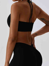 Load image into Gallery viewer, Yoga Halter Neck Sleeveless Tank Top
