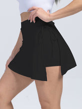 Load image into Gallery viewer, Tied High Waist Active Shorts