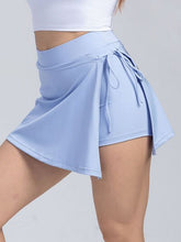 Load image into Gallery viewer, Tied High Waist Active Shorts