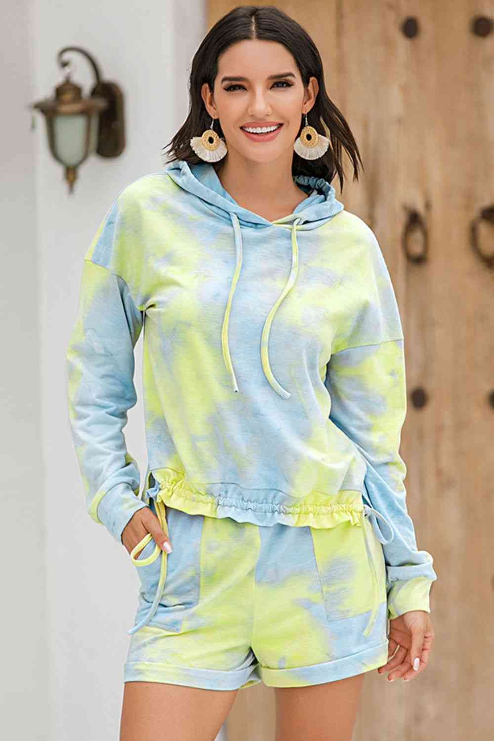 Juicy couture discount tie dye hoodie