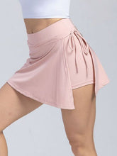 Load image into Gallery viewer, Tied High Waist Active Shorts